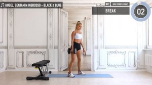 15 MIN ABS + WEIGHT, Circuit Style, Weight Lifting inspired, for extra strong abs I Pamela Reif