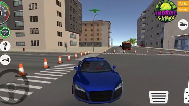 City Car Driving School 2019 | Blue Sport Car Driving Test - Android GamePlay FHD смотреть онлайн