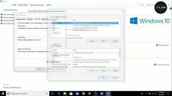 Install Java On Windows 10 | Set Java Environment Variables | Set Java Home Path
