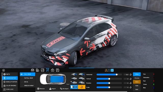 Upload your car wrap design | 3D Changer PRO 3 смотреть онлайн