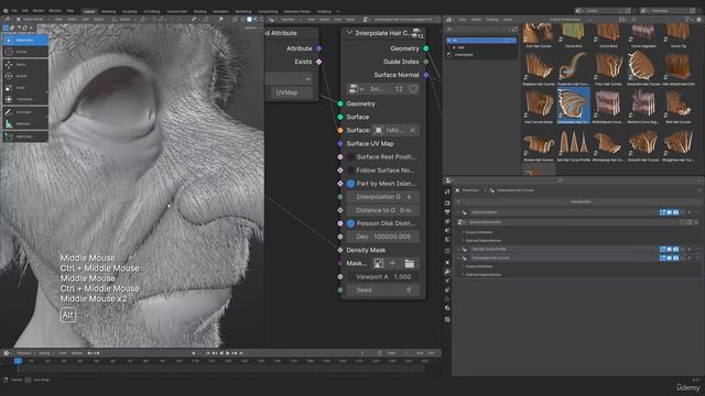 Creating a Hero Weapon for Games - Часть 46 - Peach fuzz and Nose Hair смотреть онлайн