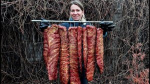 Готовим ребра горячего копчения.