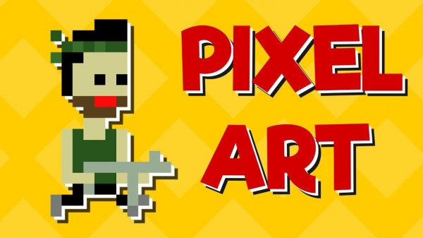 Creating a 2D pixel art character sprite sheet for Unity arcade game | Unity Pixel Art Tutorial