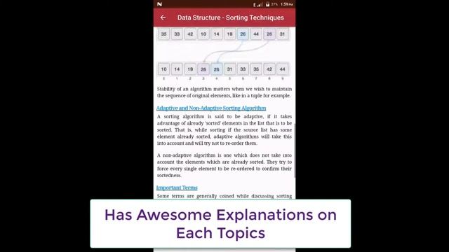 Data Structure Android App смотреть онлайн