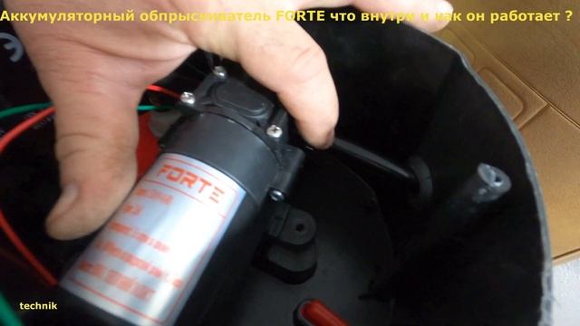 Садовый аккумуляторный опрыскиватель - что внутри смотреть онлайн