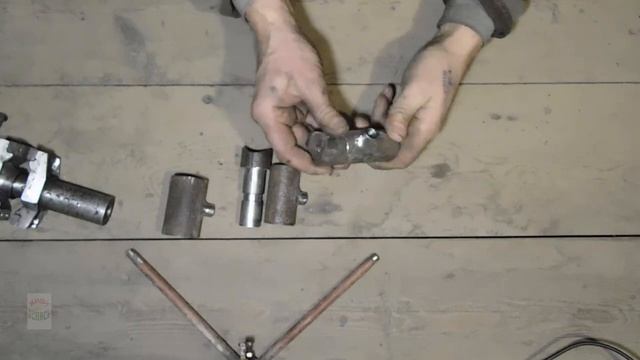 Тиски своими руками из гаражных петель Завершение смотреть онлайн