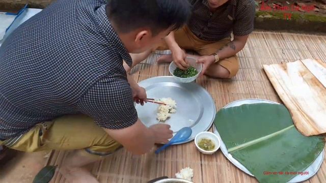 Xôi Sắn Đặc Sản Phú Thọ | món ăn vùng núi. смотреть онлайн