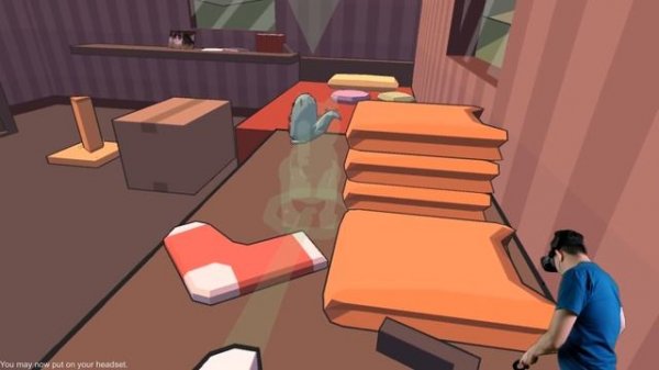 "I'M A VIRTUAL REALITY CAT!!!" Catlateral Damage VR HTC Vive Virtual Reality (VR) Game!
