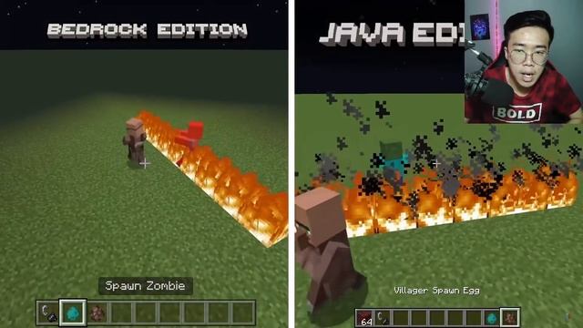 INILAH PERBEDAAN MINECRAFT JAVA VS BEDROCK YANG TIDAK KALIAN KETAHUI ! смотреть онлайн
