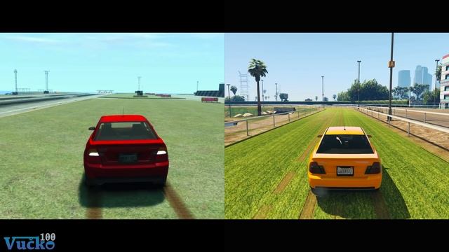 GTA V vs GTA IV - Car Gameplay Comparison смотреть онлайн