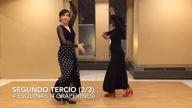 Sevillanas tutorial #1 (la primera) - Aprende a bailar Sevillanas смотреть онлайн