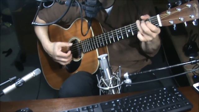 Blowin in the wind-Bob Dylan--fingerstyle-chords-cover смотреть онлайн