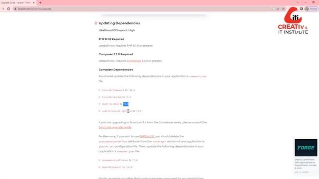 Update Your Laravel Project to Latest Version With Easy Steps смотреть онлайн