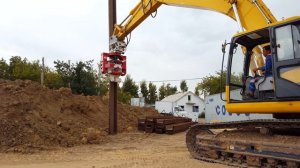 Вибропогружатель c боковым захватом OVR 70 SG