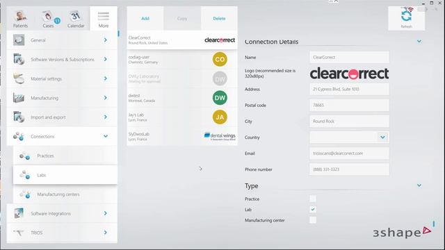Intégration 3SHAPE COMMUNICATE dans votre DWOS Connect смотреть онлайн