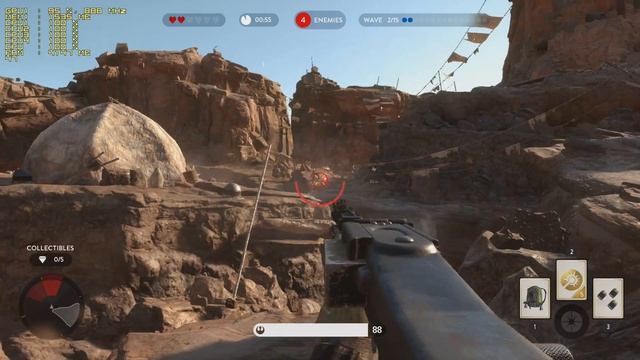 Star Wars: Battlefront AMD A8-9600 R7 iGPU. Gameplay frame-rate Test. смотреть онлайн