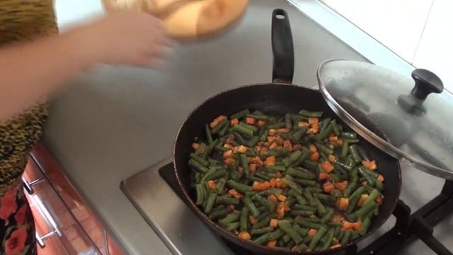 гарнир из стручковой фасоли смотреть онлайн