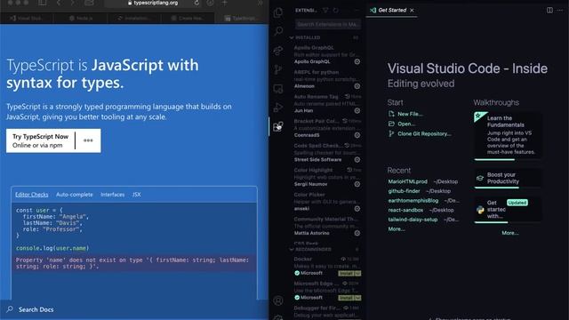 My VSCode Setup for JavaScript Web Development смотреть онлайн
