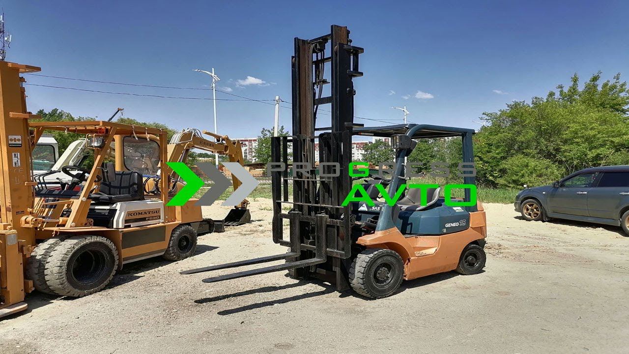 Смотри новый обзор полуторатонного вилочного погрузчика TOYOTA 7FGL15 в Благовещенске PROGRESS AVTO смотреть онлайн