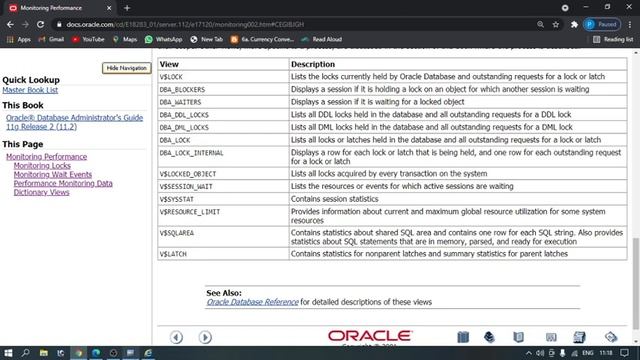 405 | L16 | ADBMS | Monitoring Locks on the System | Avoiding Locks: Possible Solutions | BY VGP смотреть онлайн