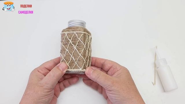 5 Идей Для Декора Баночек Из Джута Поделки Своими Руками смотреть онлайн