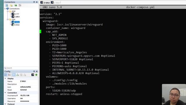 Docker快速部署WireGuard服务器端 смотреть онлайн
