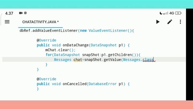 Firebase Chat App in Aide Part 21.#aide #codeassist #appdevelopment #java #firebase #chatapp смотреть онлайн