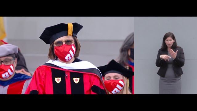 Boston University Undergraduate Degree Commencement Ceremony 2021 смотреть онлайн