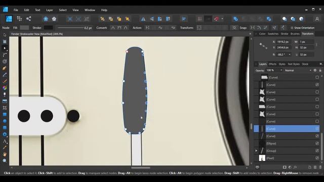 Fender Starcaster vector art 15 minute смотреть онлайн