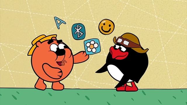А смайлик блютуз Барбарик (А смайлик блютуз Смешарик но версия Барбариков) смотреть онлайн