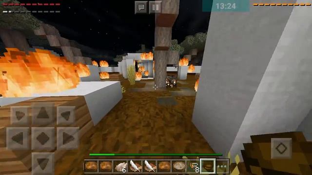 ИСПУГАЛСЯ ДО СМЕРТИ ?  Последний день на Земле в Minecraft PE