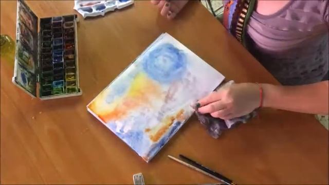 Арт-марафон Акварельный космос. Музей авиации и космонавтики имени С.П.Королёва смотреть онлайн