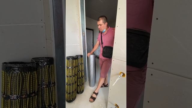 Монтаж теплого пола у Нурлана Батырова! смотреть онлайн