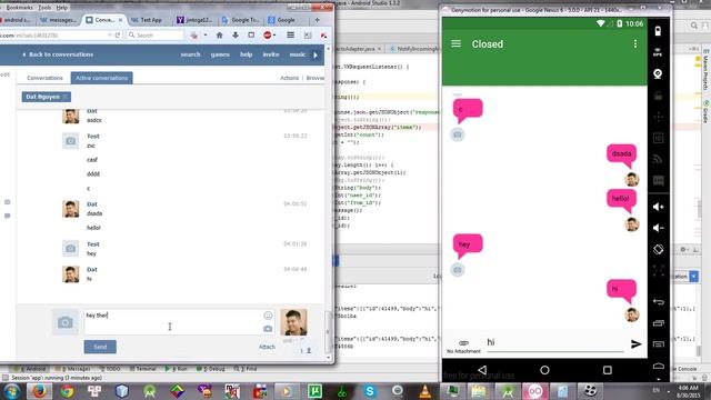 Android Simple Bubble Chat Using VKontakte Api смотреть онлайн