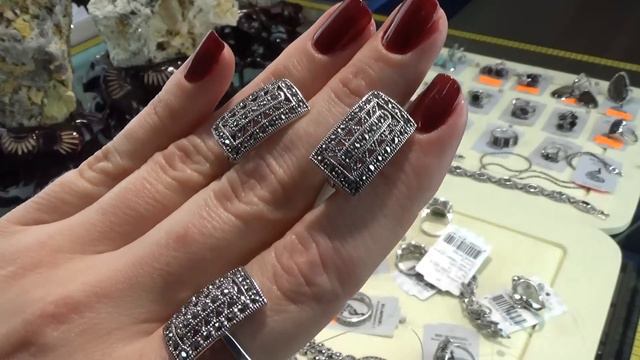 Коллекция "Серебряная Капель". Марказит. смотреть онлайн