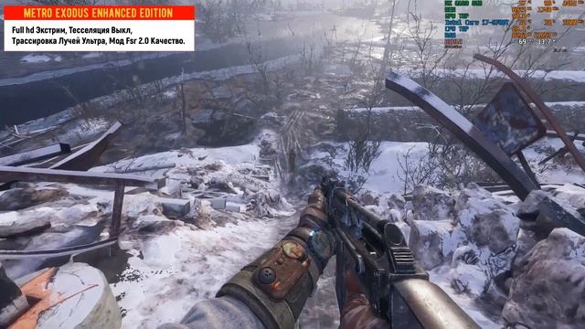 i7-8700T, RX 6600, PCIe 3.0, Mod fsr2.0, Ray Tracing. Metro Exodus Enhanced Edition. смотреть онлайн