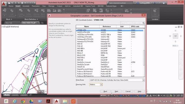 How to Set Geo Location in AutoCad? смотреть онлайн