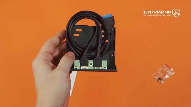Обзор адаптера USB Front Panel 2xUSB3.0 | Ситилинк смотреть онлайн