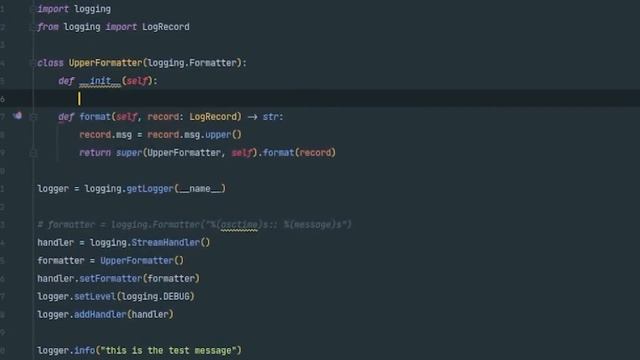 Logging in python tutorial - Chapter 7 - Custom Filters & Formatters. смотреть онлайн