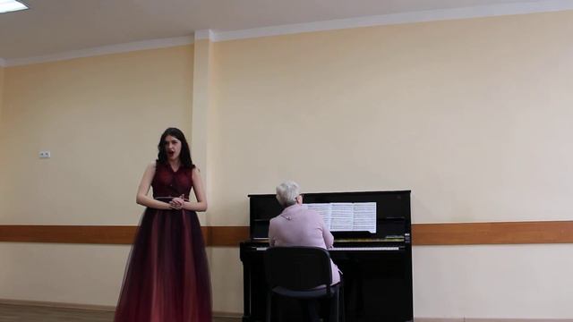 А. Даргомыжский - Первая песня Лауры из оперы "Каменный гость", Витвицкая Алина, 19 лет. смотреть онлайн