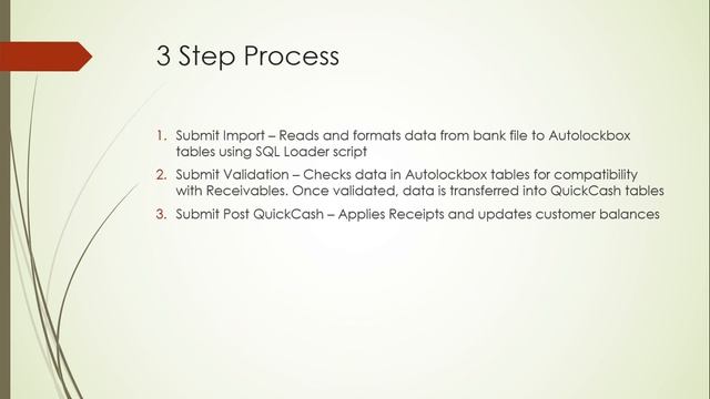Oracle EBS AutoLockbox смотреть онлайн