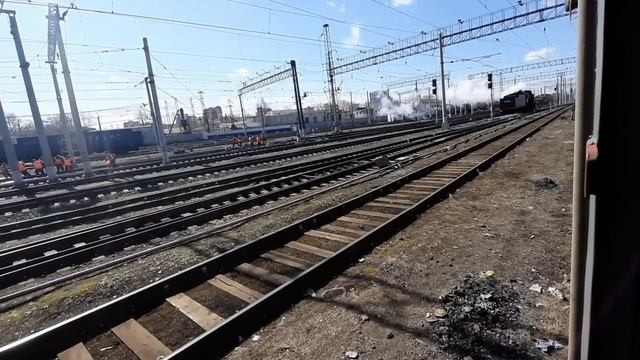 РЖД-Штабной вагон, рабочая и не рабочая стороны смотреть онлайн