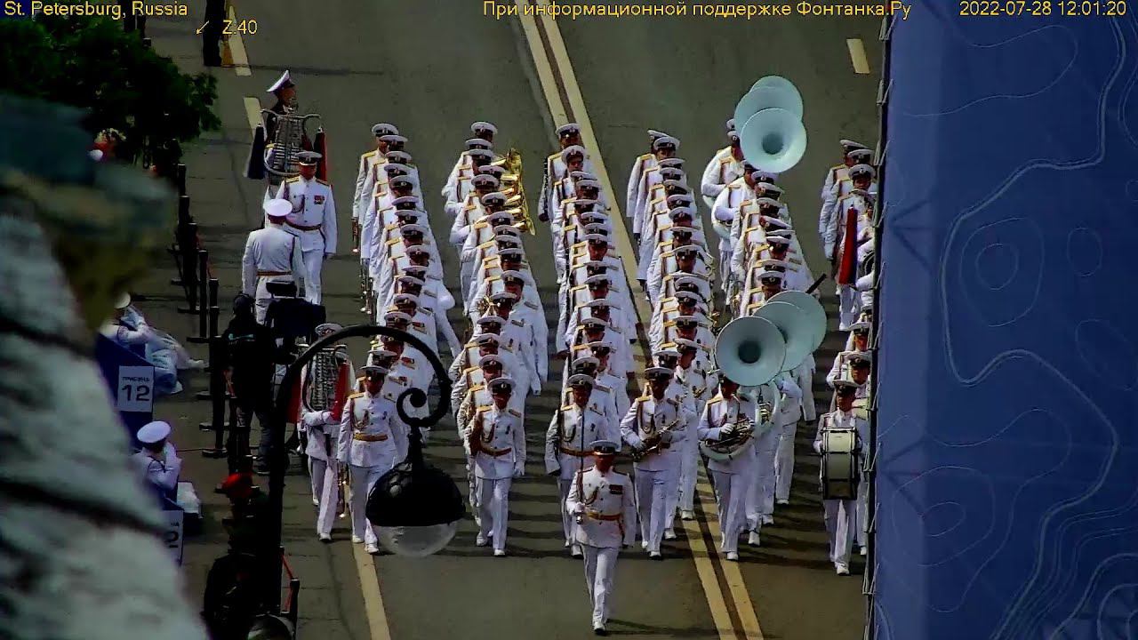 The rehearsal of the Main Naval Parade took place in St. Petersburg Генеральная репетиция парада ВМФ смотреть онлайн