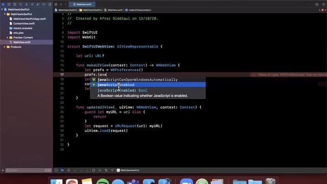Create WebView In SwiftUI (2020) Xcode 12, SwiftUI 2, IOS Development Beginners