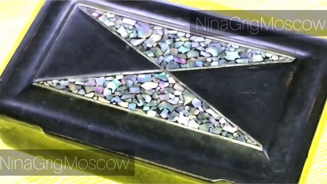 Шкатулка викторианская с инкрустацией abalone (жемчуг аваби) смотреть онлайн