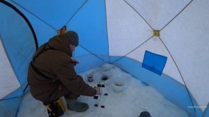 С фидером зимой . Рыбалка зимой на подлёдный фидер