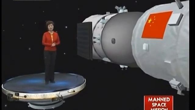 Shenzhou 9 and Tiangong 1 Successful Manual Docking - Liu Wang 2 of 4 06-24-2012 смотреть онлайн