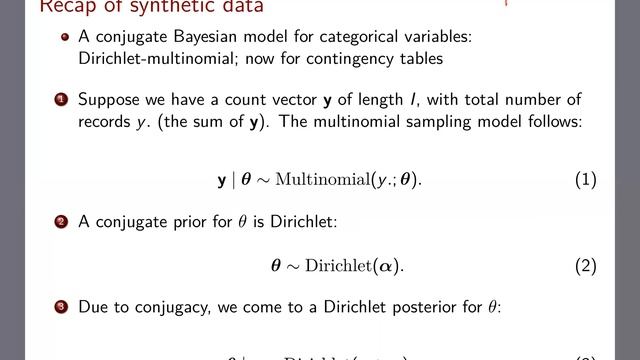 [Differentially private synthetic tabular data] Introduction смотреть онлайн