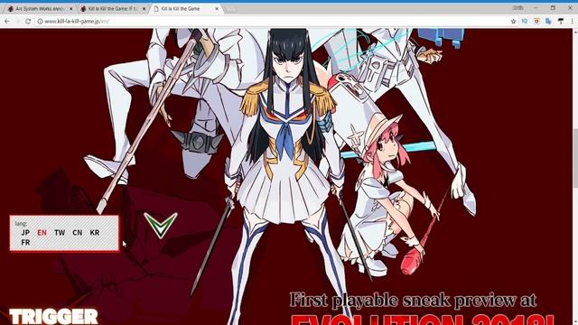 NEW ARC SYSTEM FIGHTING GAME!? GAMEPLAY SCREENSHOTS & OFFICIAL WEBSITE | Kill La Kill The Game: IF смотреть онлайн