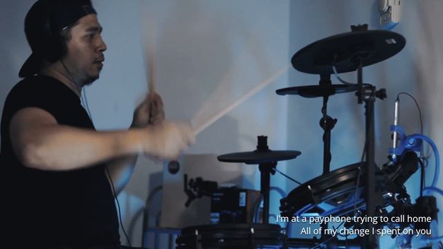 Maroon 5 - Payphone Drum Cover | Alesis Nitro Mesh Kit смотреть онлайн